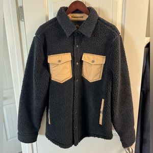 L.L.Bean x Todd Snyder Hi-Pile Sherpa Shirt Jacket, Snap-Front